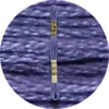 DMC Mouliné Spécial 25 Broderigarn, Ensfarvet, Blå/Lilla nuancer